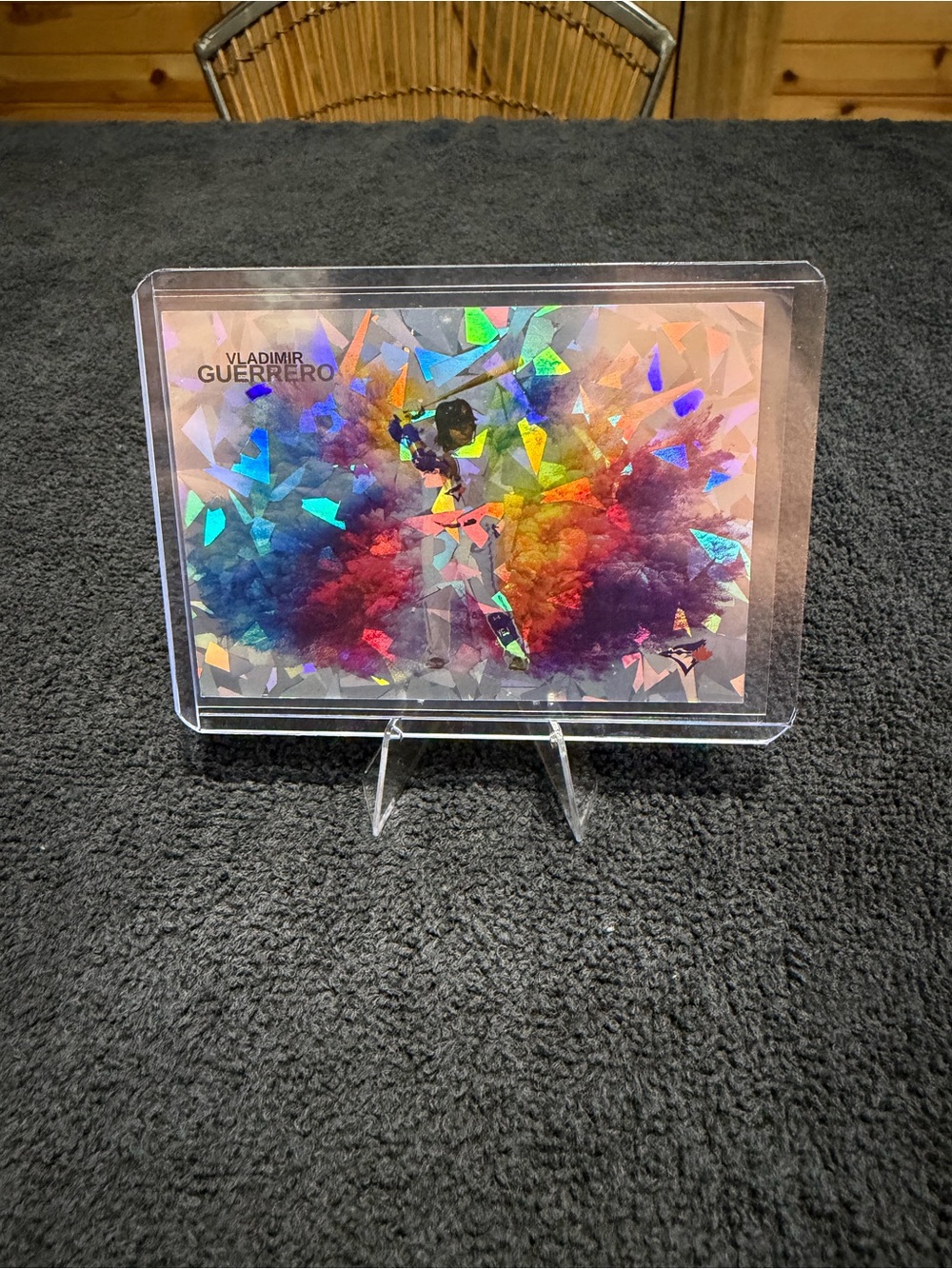 Vladimir Guerrero Jr Holographic Baseball Card